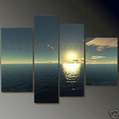 Dafen Oil Painting on canvas seascape painting -set675